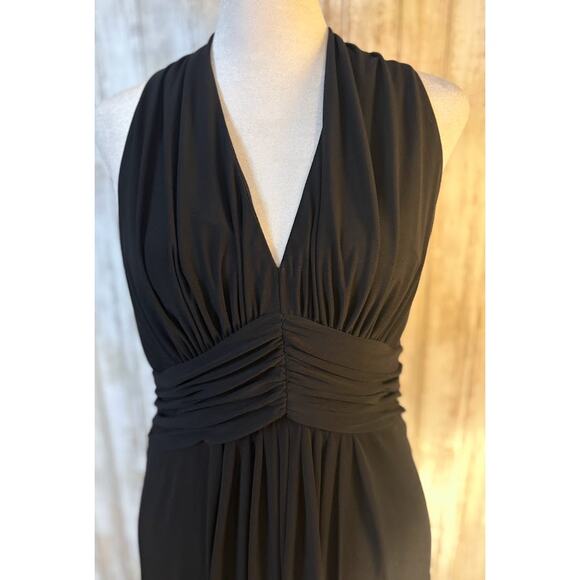 Jones Wear Halter Neck Floral Maxi Dress - Size 8 - Picture 4 of 9